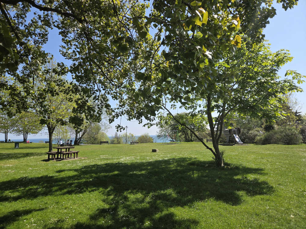 Nothe Gardens picnic area Weymouth